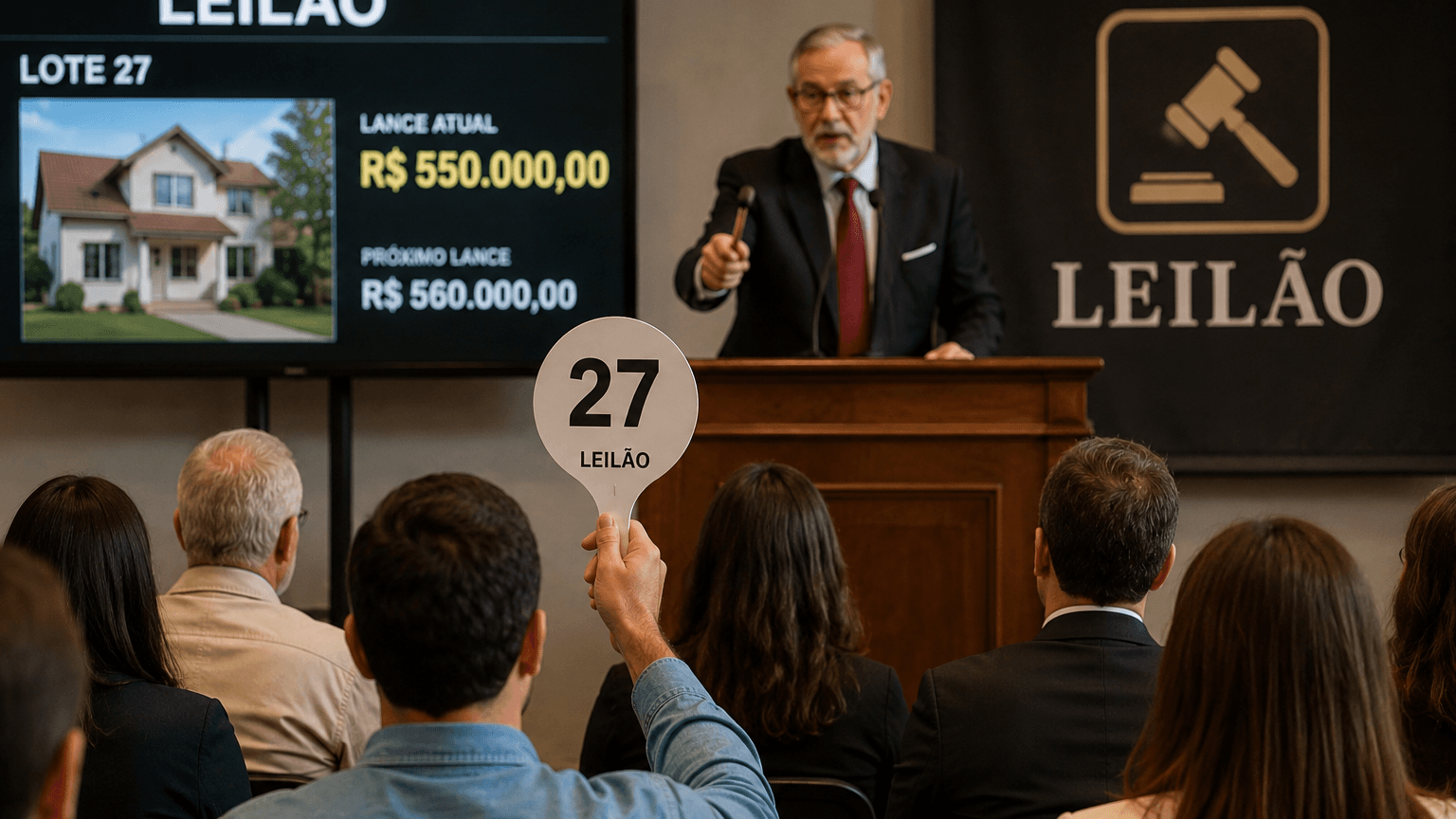 Leilão de imóveis: direito à posse e imissão do arrematante